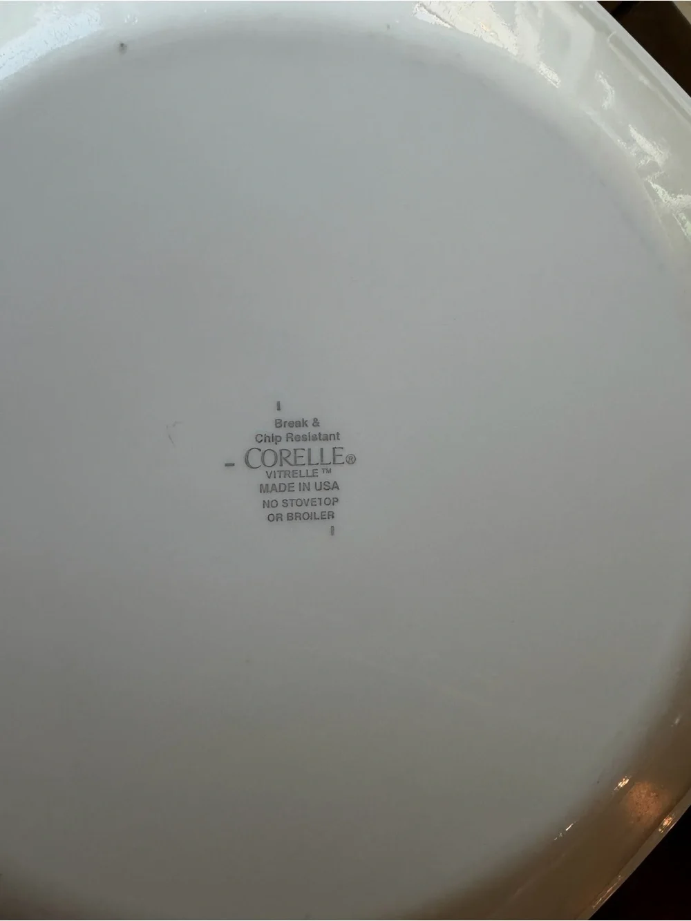Corelle shadow irise Dinner and salad plates set of 5